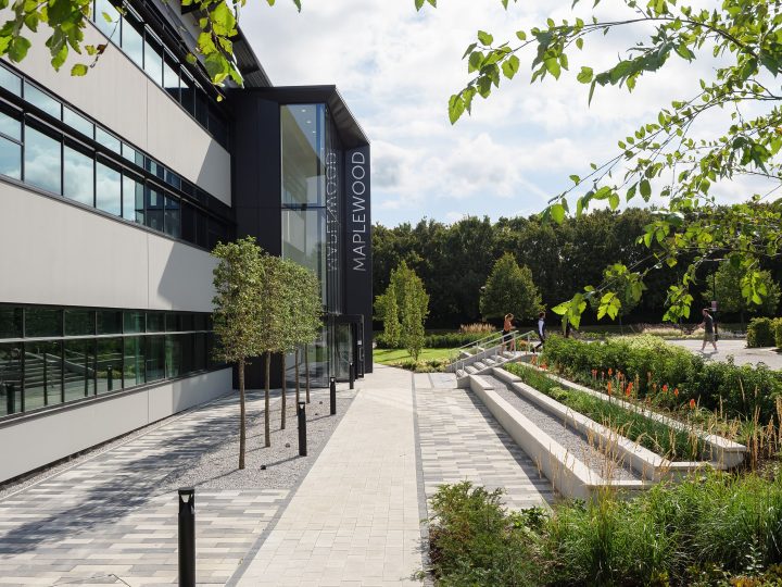 exterior office view