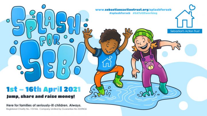 splash for Seb event