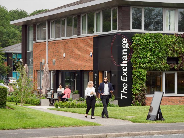 walking outside the exchange