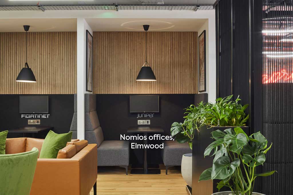 Office space breakout room